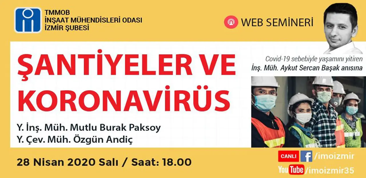 Şantiyeler ve Koronavirüs