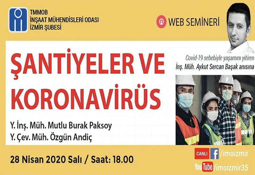 Şantiyeler ve Koronavirüs
