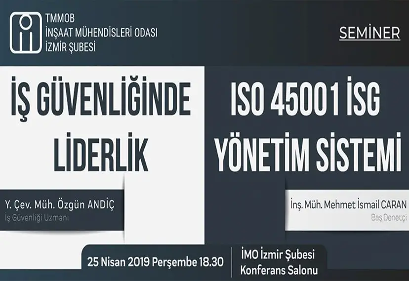 İş Güvenliğinde Liderlik Semineri